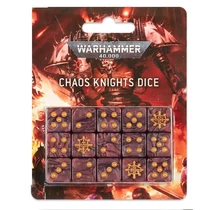 WARHAMMER 40K - Chaos Knights Set - Dobókockák