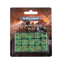 WARHAMMER 40K - Astra Militarum: Dice Set - dobókocka