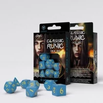 Classic Runic Blue/Yellow Kék/Sárga (7 db-os szett) Dobókocka