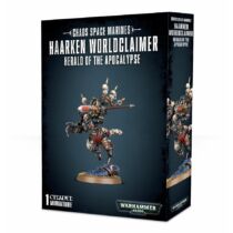 WARHAMMER 40K - Chaos Space Marines: Haarken Worldclaimer, Herald of the Apocalypse - Figura