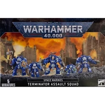 WARHAMMER 40K - Space Marines: Terminator Assault Squad - Figurák