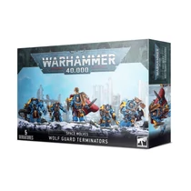 WARHAMMER 40K - Space Wolves: Wolf Guard Terminators - Figurák