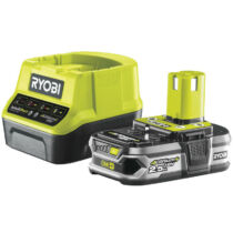 Ryobi RC18120-125 18V, 2.5Ah Litium+ akku és kompakt töltő