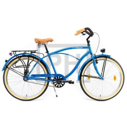Csepel Cruiser Neo 26/18 férfi kék kerékpár