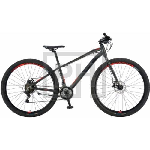 Polar 29" Mirage Urban Disc szürke/piros XL kerékpár