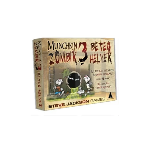 Munchkin Zombik 3 - Beteg helyek társasjáték