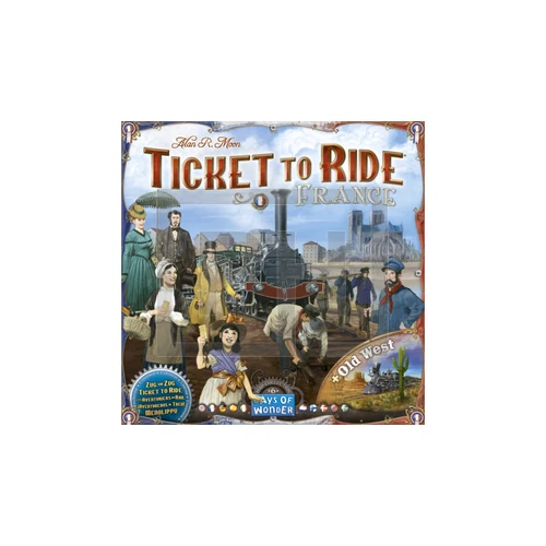 Ticket to Ride Map Collection 6: France & Old West társasjáték