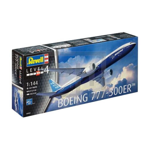 Revell Boeing 777-300ER repülőgép modell - 1:144