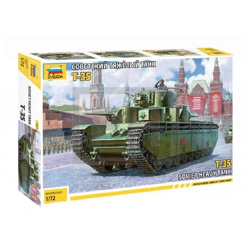 Zvezda T-35 szovjet tank modell - 1:72