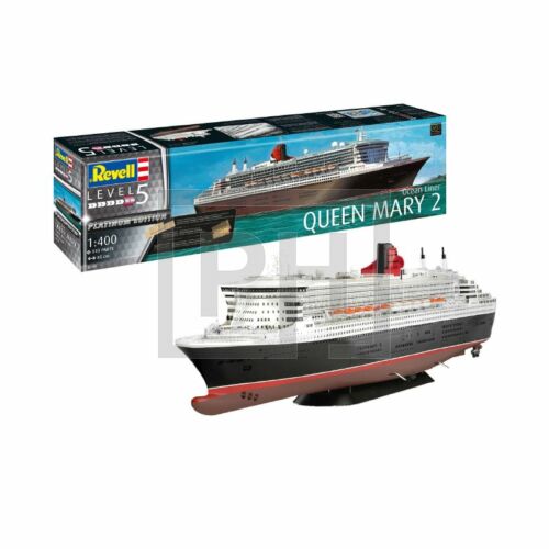 Revell Queen Mary 2 Platinum Edition hajó modell - 1:400