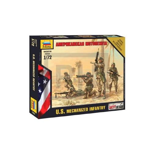 Zvezda amerikai motorizált gyalogság - 1:72