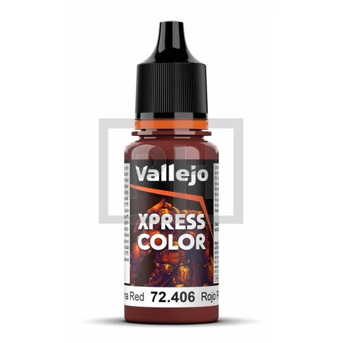 Vallejo Express Color Velvet Red - piros festék - 18ml