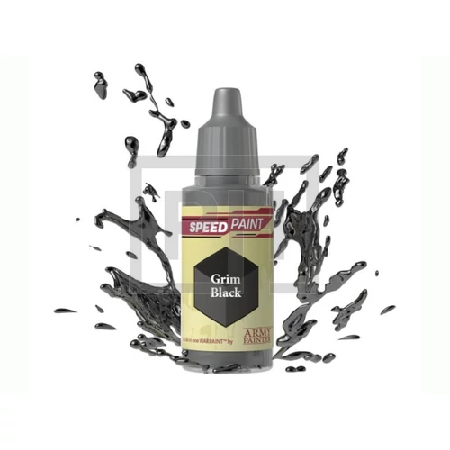 Army Painter SP Grim Black fekete festék - 18ml