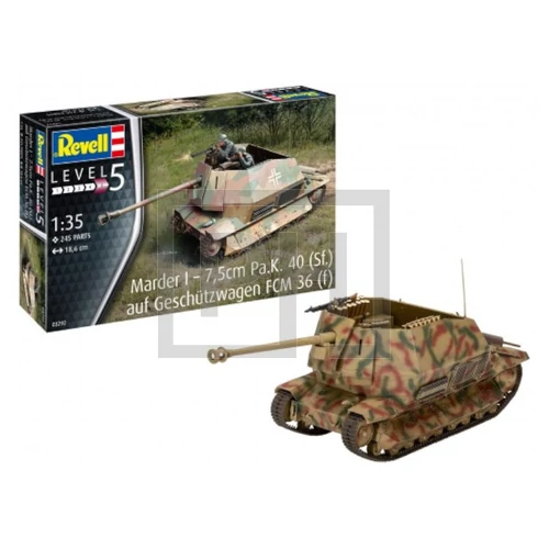 Revell Marder I FCM 36 Base tank modell - 1:35