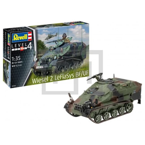 Revell Wiesel 2 LeFlasys BF/UF katonai jármű modell - 1:35