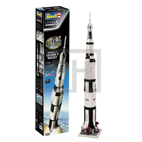 Revell Apollo 11 Saturn V Rocket (50 Years Moon Landing) (3704)