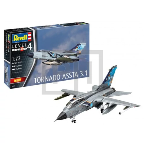 Revell Tornado Assta 3.1 repülőgép modell - 1:72