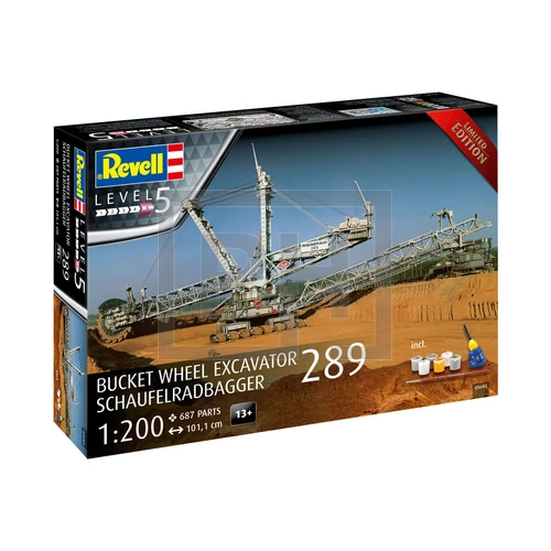 Revell Gift Set Bucket Wheel Excavator 289 / Schaufelradbagger 289 1:200 (5685)