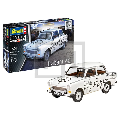 Revell Trabant 601S Builder's Choice modell - 1:24