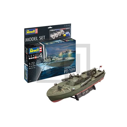 Revell PT-109 Patrol Torpedo Boat hajó modell készlet - 1:72