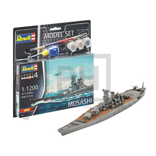 Revell Gneisenau hajó modell készlet - 1:1200