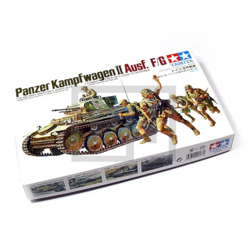 Tamiya German Panzerkampfwagen II Ausf. F/G tank modell - 1:35