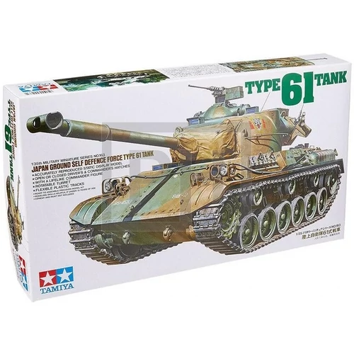 Tamiya - Type 61 Tank Jgsdf - 1:35