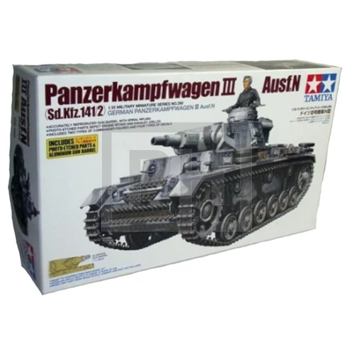 Tamiya Pz. Kpfw. III Ausf.N német tank modell - 1:35