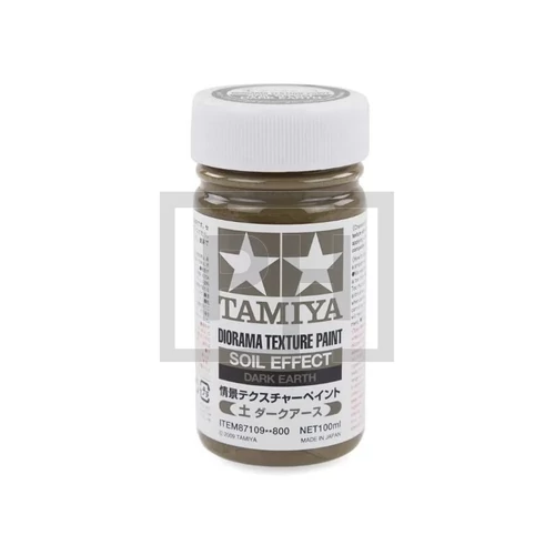 Tamiya diorama texture paint soil effect dark earth - 100ml