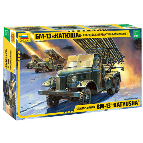 Zvezda BM-13 Katyusha rakéta sorozatvető - 1:35