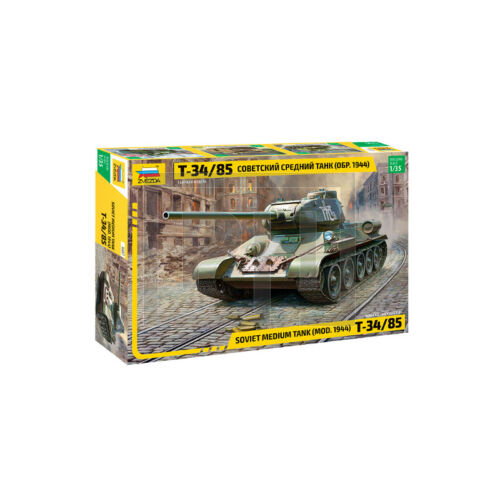 Zvezda T-34/85 szovjet tank modell - 1:35