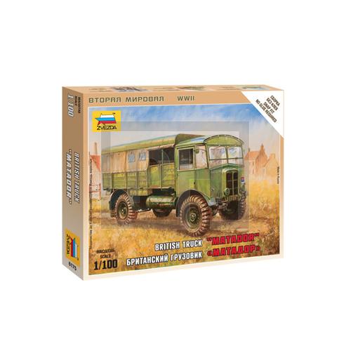 Zvezda Matador brit katonai jármű modell - 1:100