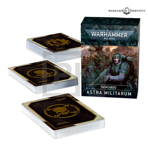 WARHAMMER 40K - Astra Militarum: Datacards (English) - kártya