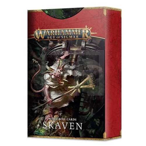 Warhammer Aos: Skaven - Warscroll Cards (ENG) - kártya