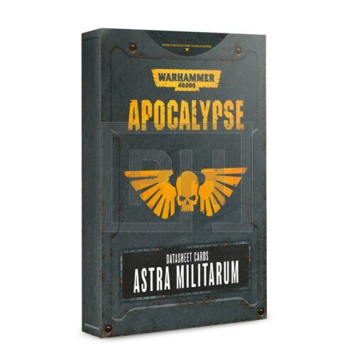 WARHAMMER 40K - Apocalypse DataCards: Astra Militarum