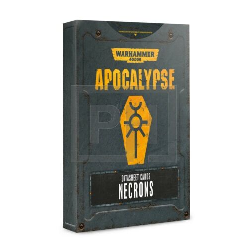 WARHAMMER 40K - Apocalypse DataCards: Necrons