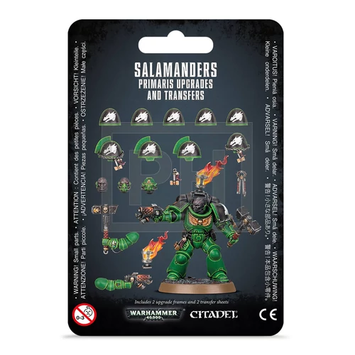 SALAMANDERS PRIMARIS UPGRADES & TRANSFRS