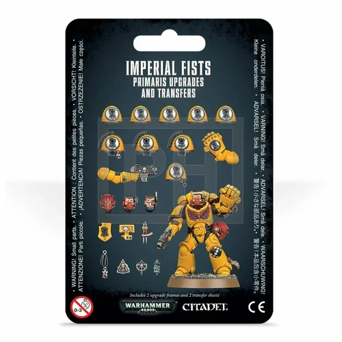 WARHAMMER 40K - IMPERIAL FISTS: PRIMARIS UPGRADES AND TRANSFERS