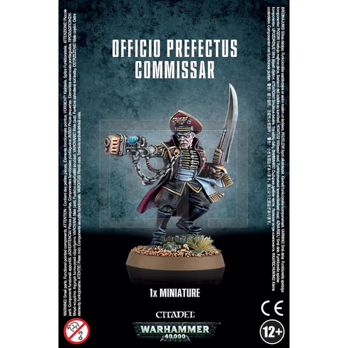 WARHAMMER 40K - Officio Prefectus Commissar - Figura