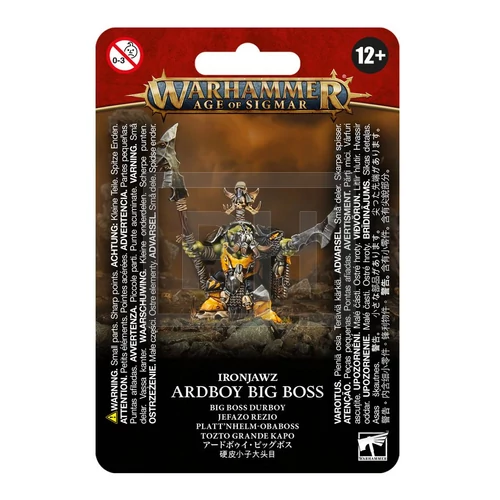 WARHAMMER AoS - ORRUK WARCLANS: ARDBOY BIG BOSS - FIGURA