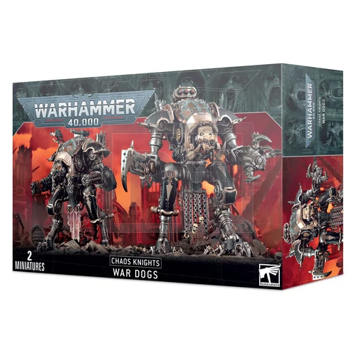 Warhammer 40K: Chaos Knights - Wardogs - figura