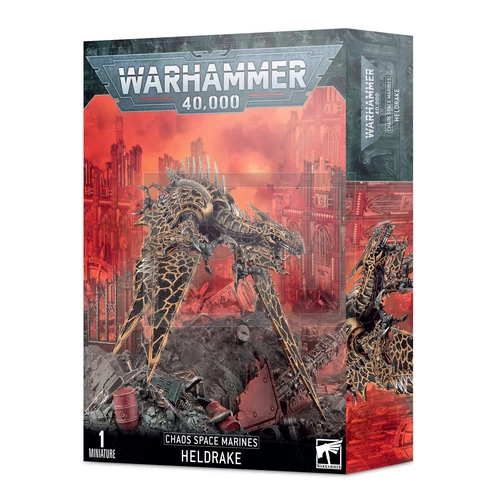 WARHAMMER 40K - Chaos Space Marines: Heldrake - Figura