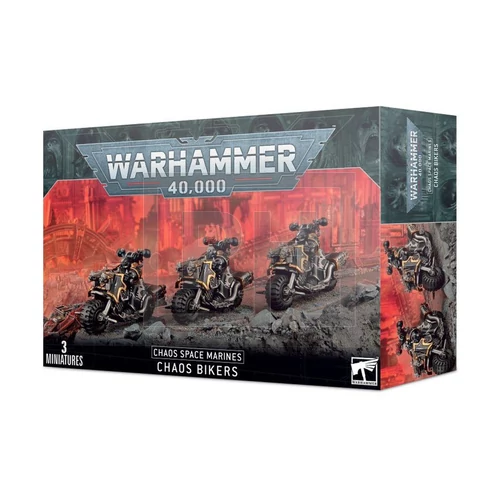 WARHAMMER 40K - CHAOS SPACE MARINES: BIKERS