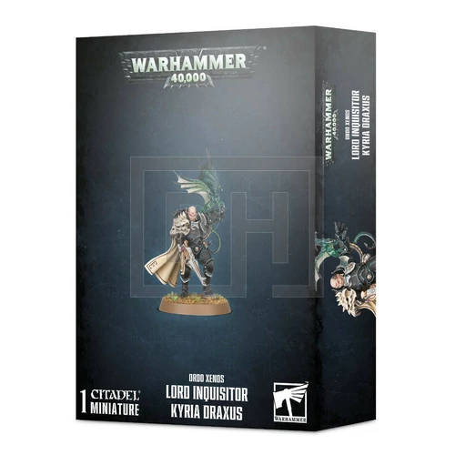 WARHAMMER 40K - Ordo Xenos Lord Inquisitor Kyria Draxus - HQ Figura