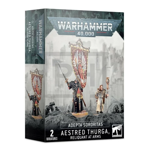 WARHAMMER 40K - Aestred Thurga Reliquant At Arms - Figura