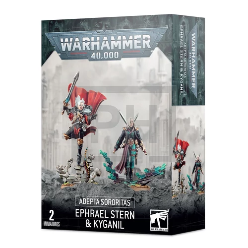 WARHAMMER 40K - DAEMONIFUGE EPHRAEL STERN & KYGANIL - FIGURÁK