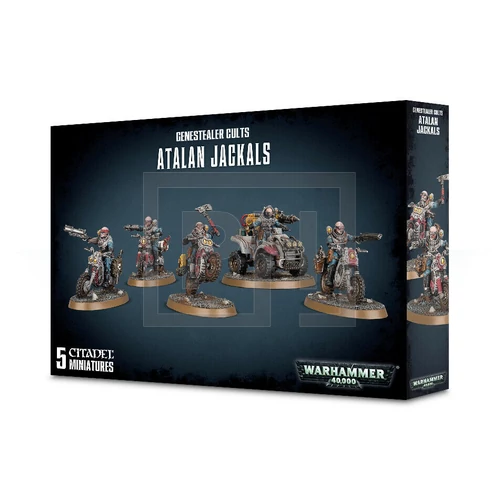 WARHAMMER 40K - Genestealer Cults Atalan Jackals - Figurák