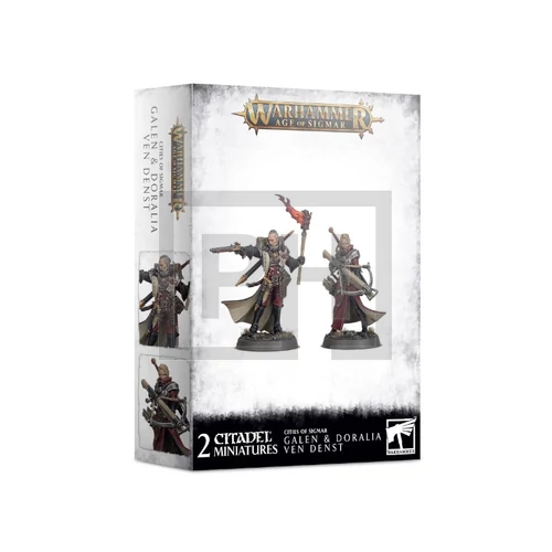 WARHAMMER AoS - Cities of Sigmar Galen & Doralia Ven Denst - Figurák