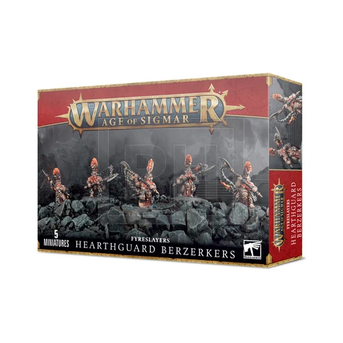 WARHAMMER AoS - Fyreslayers Hearthguard Berzerkers - Figurák