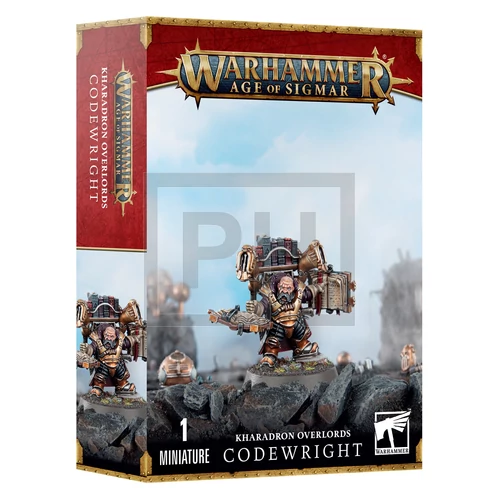 WARHAMMER AoS - KHARADRON OVERLORDS: Codewright - HQ figurák